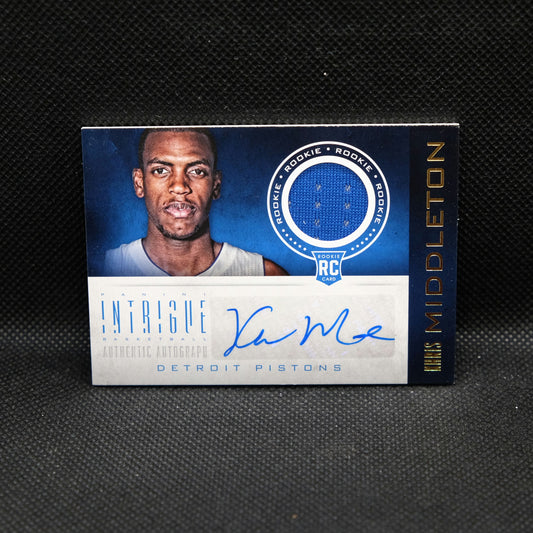 2012-13 Khris Middleton Intrigue #157 Rookie Autograph