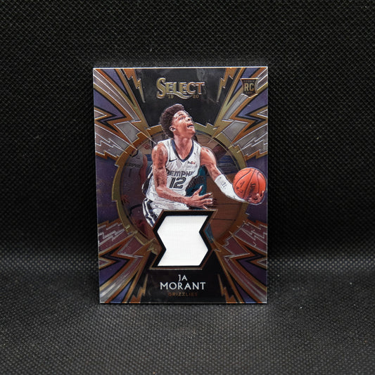 2019-20 Ja Morant Select SP-JMT Select Patches Rookie Card