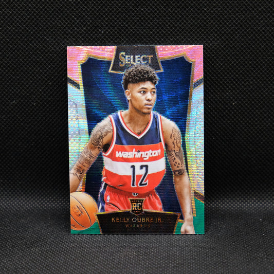 2015-16 Kelly Oubre Jr. Select #69 Tri Color Prizm Rookie Card