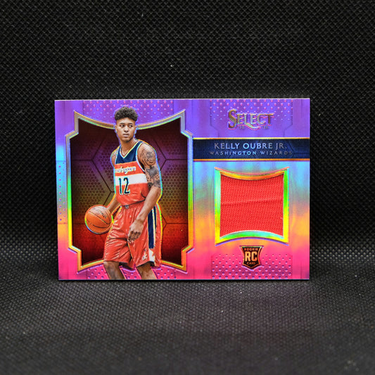 2015-16 Kelly Oubre Jr. Select #11 Rookie Jersey Purple Prizm /99