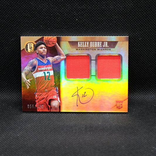 2015-16 Kelly Oubre Jr. Gold Standard Rookie Patch Auto /149