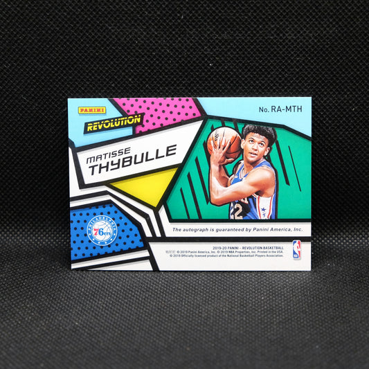 2019-20 Matisse Thybulle Revolution Rookie Autograph