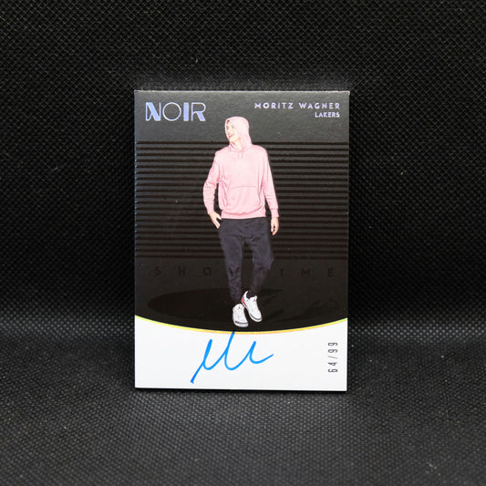 2018-19 Moritz Wagner Noir Showtime SWS-MW Autograph /99