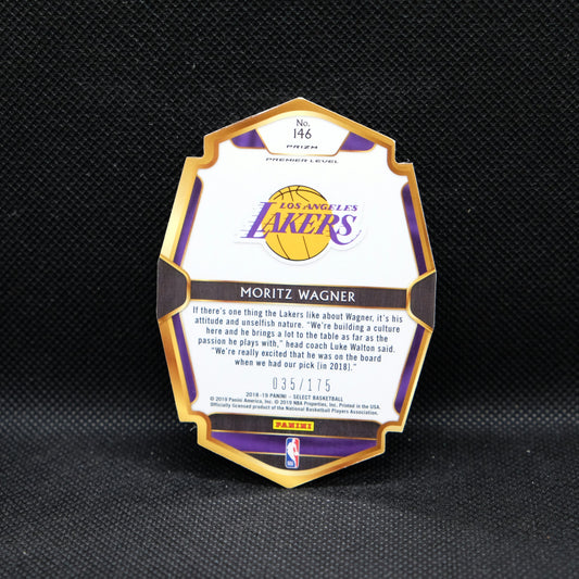 2018-19 Moritz Wagner Select #146 Maroon Die Cut RC /175