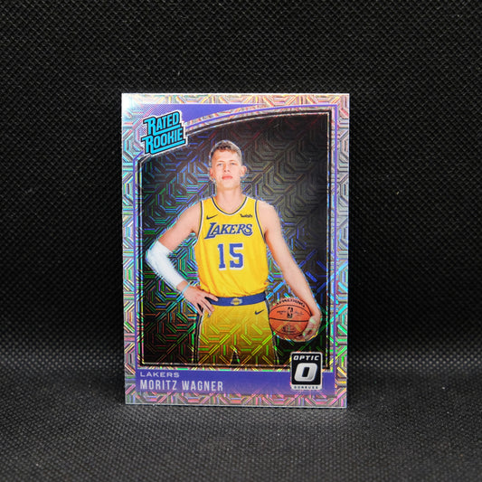 2018-19 Moritz Wagner Donruss Optic Rated Rookie Mojo Silver Prizm