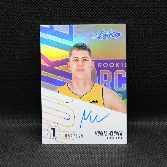 2018-19 Moritz Wagner Absolute RA-MWG Rookie Autographs /125