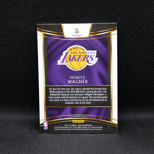 2018-19 Moritz Wagner Select #49 Silver Concourse Prizm RC (#2)