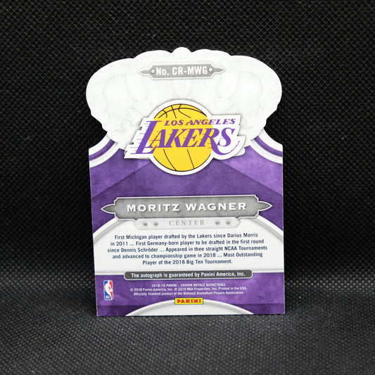 2018-19 Moritz Wagner Crown Royale CR-MWG Rookie Autograph 99/99