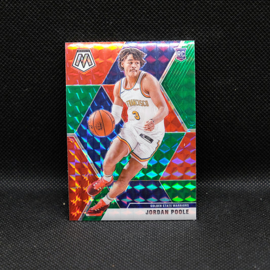 2019-20 Jordan Pool Mosaic Choice Red Green Prizm Rookie Card #228