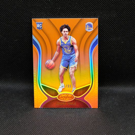 2019-20 Jordan Pool Certified #175 Orange /99 Rookie Card