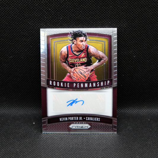 2019-20 Kevin Porter Jr Prizm Rookie Penmanship Auto RP-KPJ