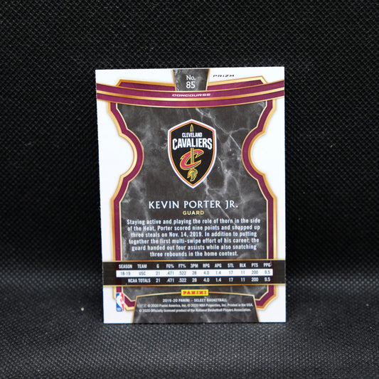 2019-20 Kevin Porter Jr Select #85 Scope Prizm Rookie Card