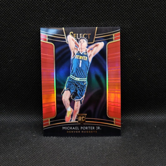2018-19 Michael Porter Jr. Select #37 Red Rookie Card /199