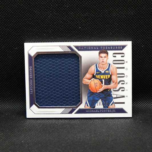 2018-19 Michael Porter Jr. National Treasures Colossal Rookie Card CRM-MP /99