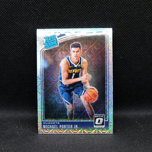 2018-19 Michael Porter Jr. Donruss Optic Rated Rookie #182 Mojo Prizm