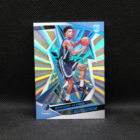 2019-20 Brandon Clarke Revolution #120 Sunburst Rookie Card /75