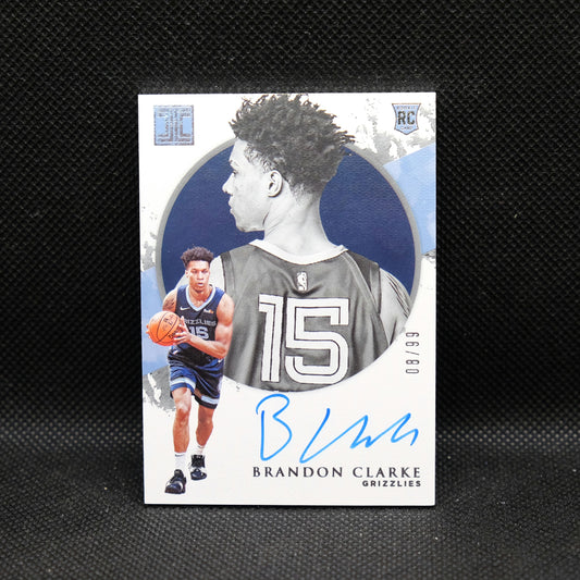 2019-20 Brandon Clarke Impeccable #136 Rookie Autograph /99