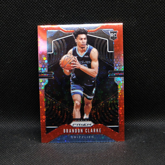 2019-20 Brandon Clarke Prizm #266 Red Fast Break Prizm RC /125