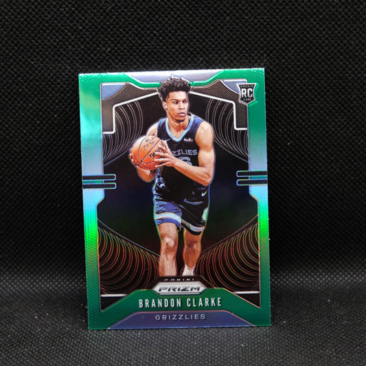 2019-20 Brandon Clarke Prizm #266 Green Prizm RC