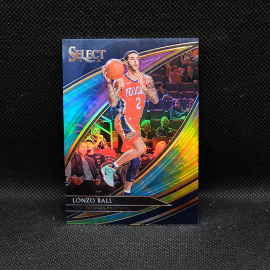 2019-20 Lonzo Ball Select Courtside Tie Dye Prizm /25