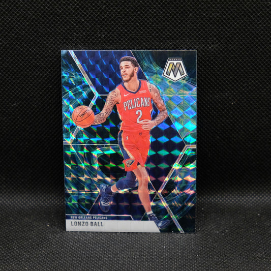 2019-20 Lonzo Ball Mosaic #166 Genesis Prizm