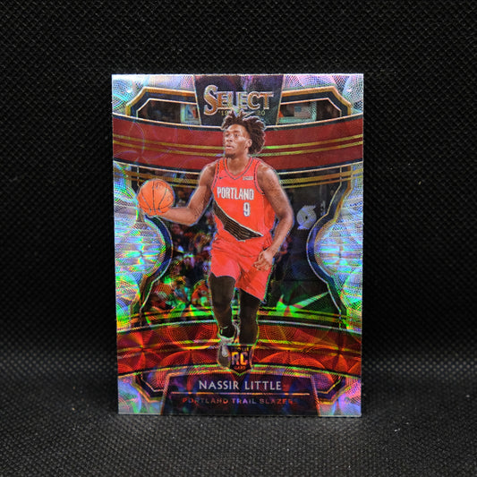 2019-20 Nassir Little Select #29 Silver Scope Prizm