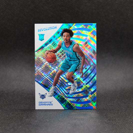 2018-19 Devonte' Graham Revolution #140 Cosmic Rookie Card /100