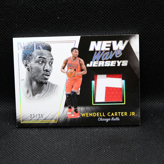 2018-19 Wendell Carter Jr. Noir New Wave Jerseys /25