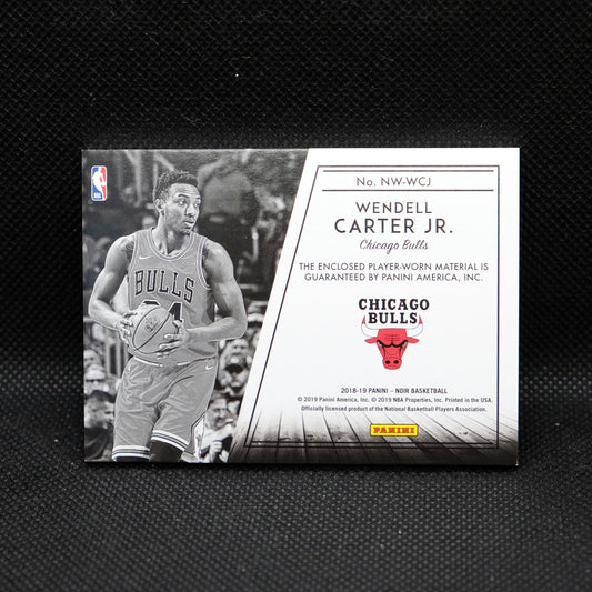 2018-19 Wendell Carter Jr. Noir New Wave Jerseys /25