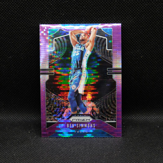 2019-20 Ben Simmons Prizm Purple Pulsare Prizm /35