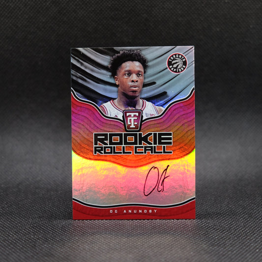 2017-18 OG Anunoby Totally Certified Rookie Roll Call Rookie Autograph