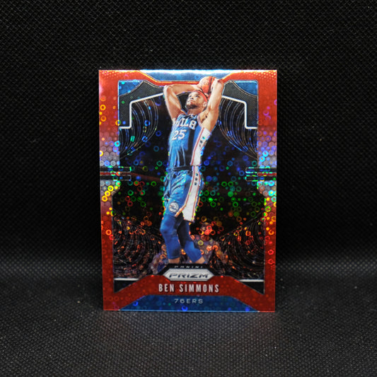 2019-20 Ben Simmons Prizm #198 Red Fast Break Prizm /125