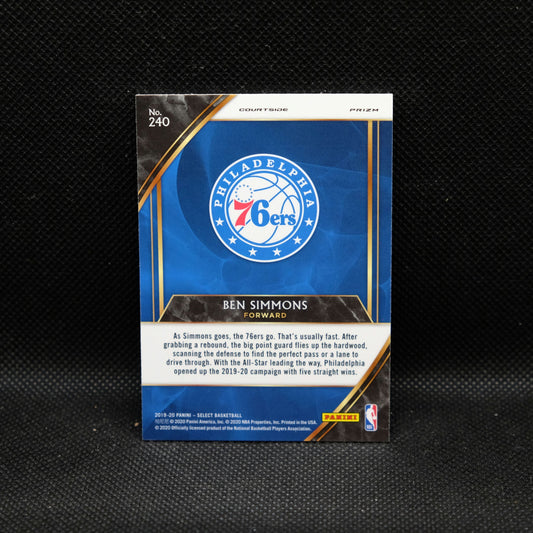 2019-20 Ben Simmons Select Courtside #240 Red Wave Prizm