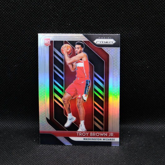 2018-19 Troy Brown Jr. Prizm #213 Silver Prizm Rookie Card