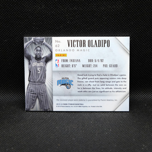 2013-14 Victor Oladipo Titaniam #62 Rookie Patch /325