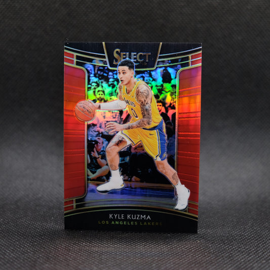 2018-19 Kyle Kuzma Select #83 Red Prizm /199