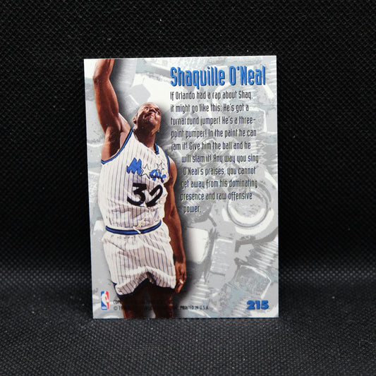 1995-96 Shaquille O'Neal Fleer Metal #215 Nuts & Bolts