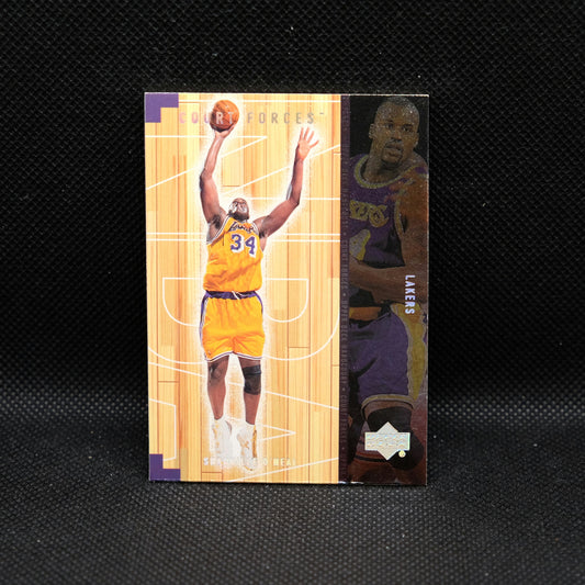 1999 Shaquille O'Neal Upper Deck Hardcourt Court Forces CF5