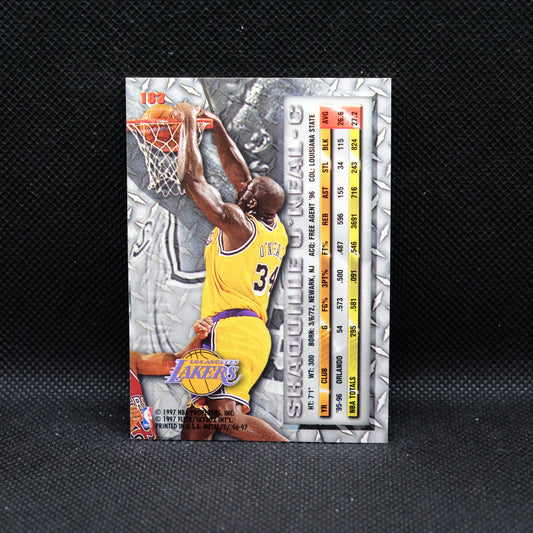 1996-97 Shaquille O'Neal Fleer Metal #183