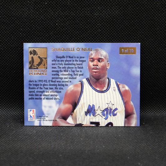 1993-94 Shaquille O'Neal Fleer Ultra Rebound King #9