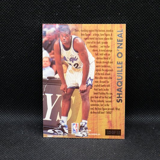 1993-94 Shaquille O'Neal Fleer Ultra Famous Nicknames "SHAQ" #13