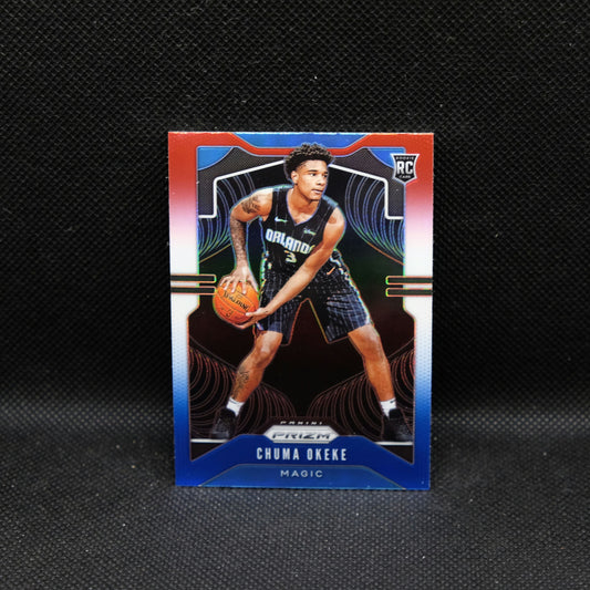2019-20 Chuma Okeke Prizm #262 Red White Blue Prizm Rookie Card