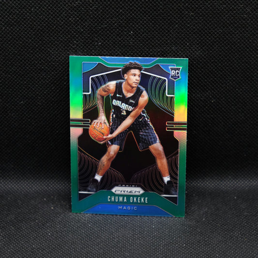 2019-20 Chuma Okeke Prizm #262 Green Prizm Rookie Card
