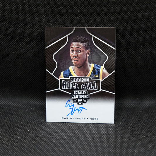 2016-17 Caris LeVert Totally Certified Rookie Roll Call