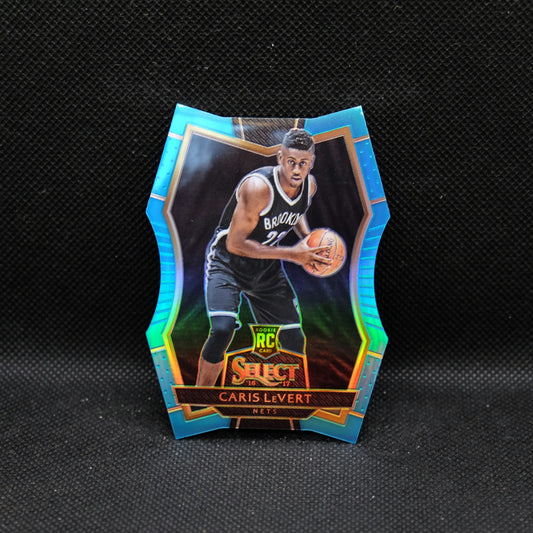 2016-17 Caris LeVert Select #132 Die Cut Light Blue Prizm /199
