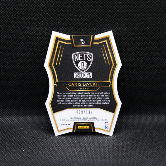 2016-17 Caris LeVert Select #132 Die Cut Light Blue Prizm /199