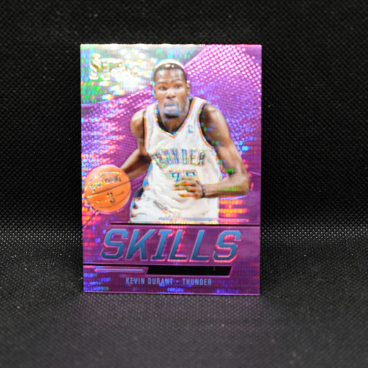 2013-14 Kevin Durant Select Skills Purple Pulsar Prizm /99