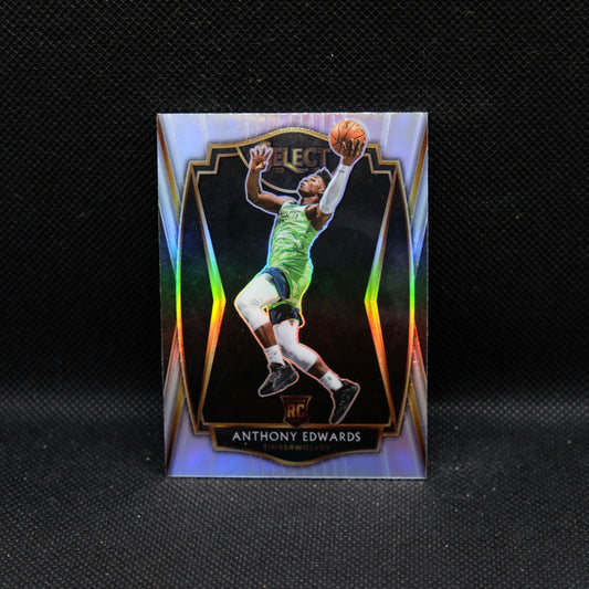 2020-21 Anthony Edwards Select #169 Silver Prizm Rookie Card