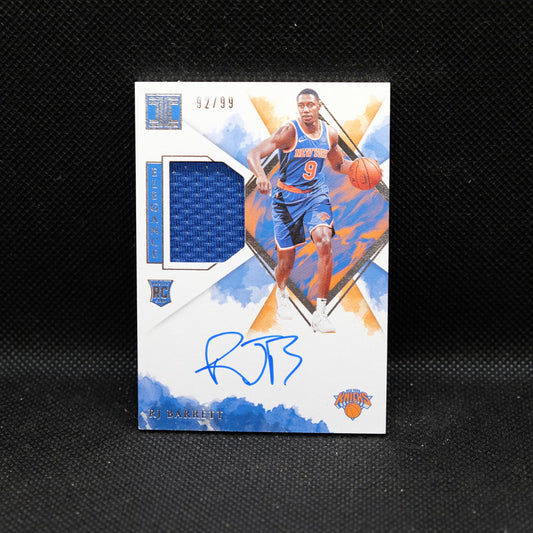 2019-20 RJ Barrett Immaculate #163 Rookie Patch Auto RPA /99