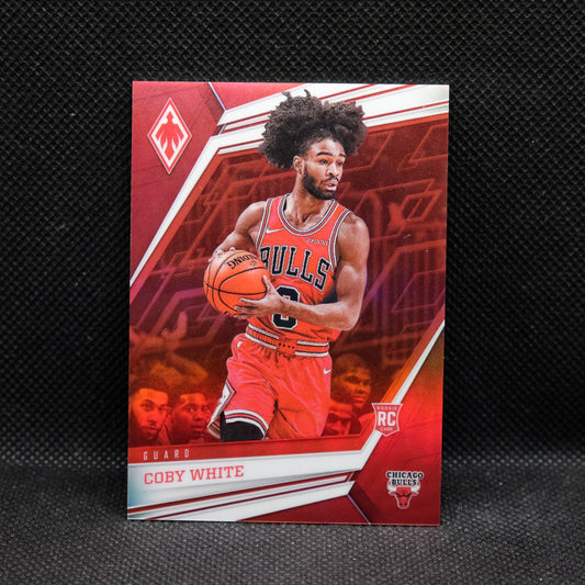 2019-20 Coby White Chronicles Phoenix #576 Red Rookie Card